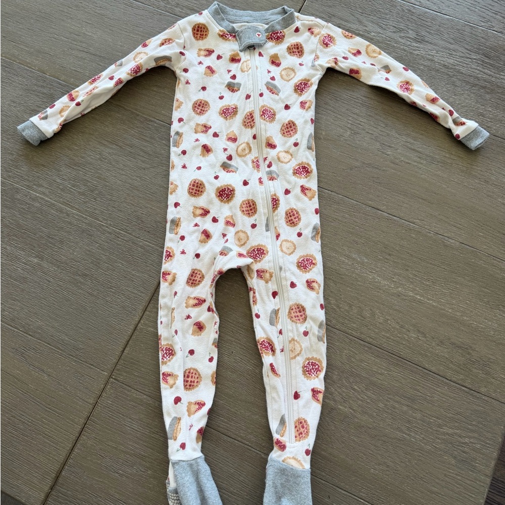Burt’s Bees Baby Thanksgiving Pie Footie Pajamas 18 Months